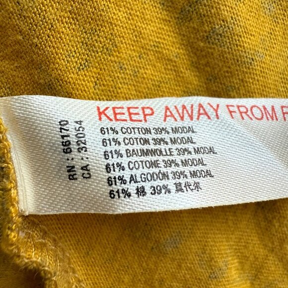 Anthropologie Daily Practice Size L Yellow & Gray Aztec Blouson Mini Dress - Picture 10 of 16